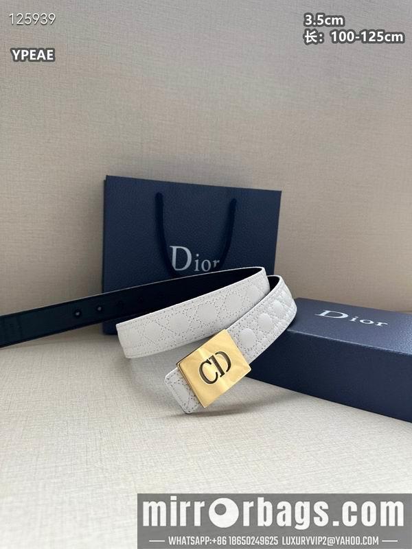 Replica Dior belt 35mmX100-125cm 8L30