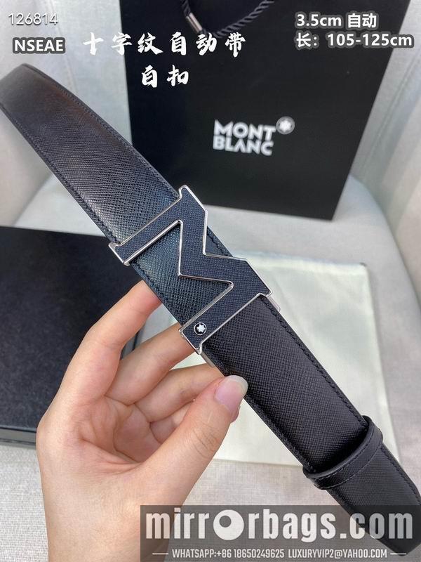 Replica Montlanc belt 35mmX105-125cm 8L61