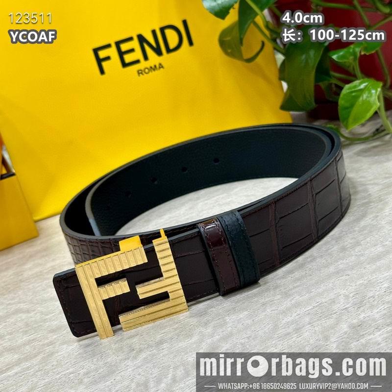 Replica Fendi belt 40mmX100-125cm  8L34