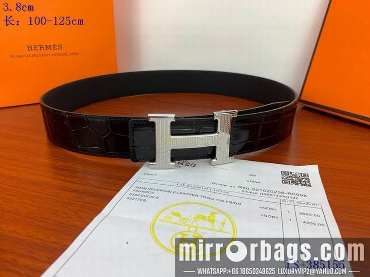 Replica Hermes Belt 38mm 100-125cm 8L42