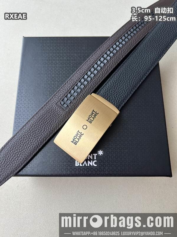 Replica Montlanc belt 35mmX100-125cm 8L82