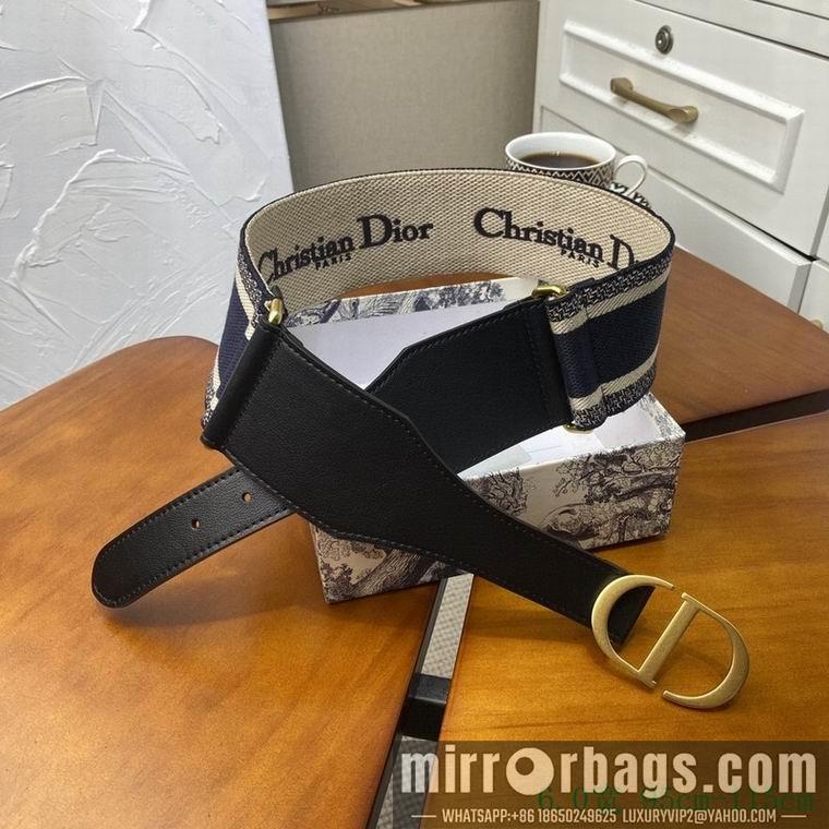 Replica Dior Belt 60mmX95-115cm 7D1110