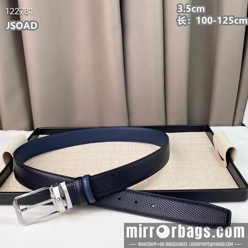 Replica Montblanc belt 35mmX100-125cm 8L26