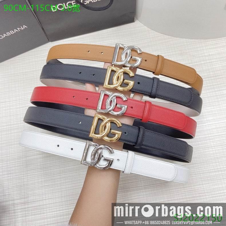 Replica DG Belt 30mmX95-115cm 7D22