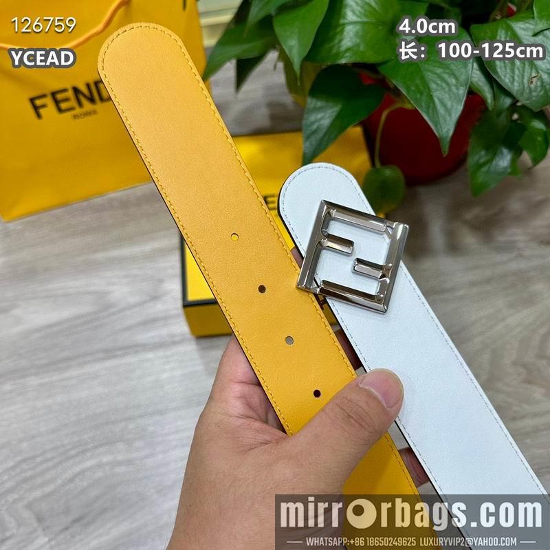 Replica Fendi belt 40mmX100-125cm 8L139