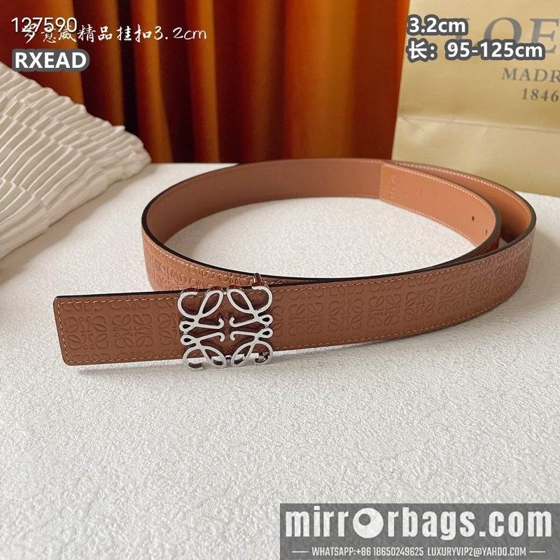 Replica Loewe belt 32mmX95-125cm 8L04