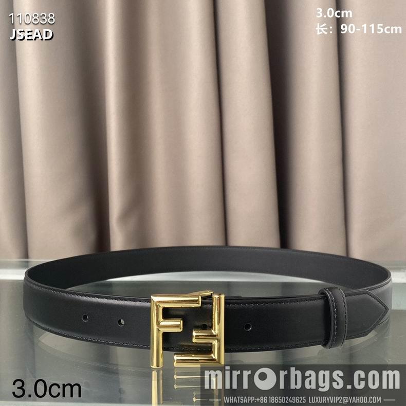 Replica Fendi Belt 30mmX90-115cm 8L01