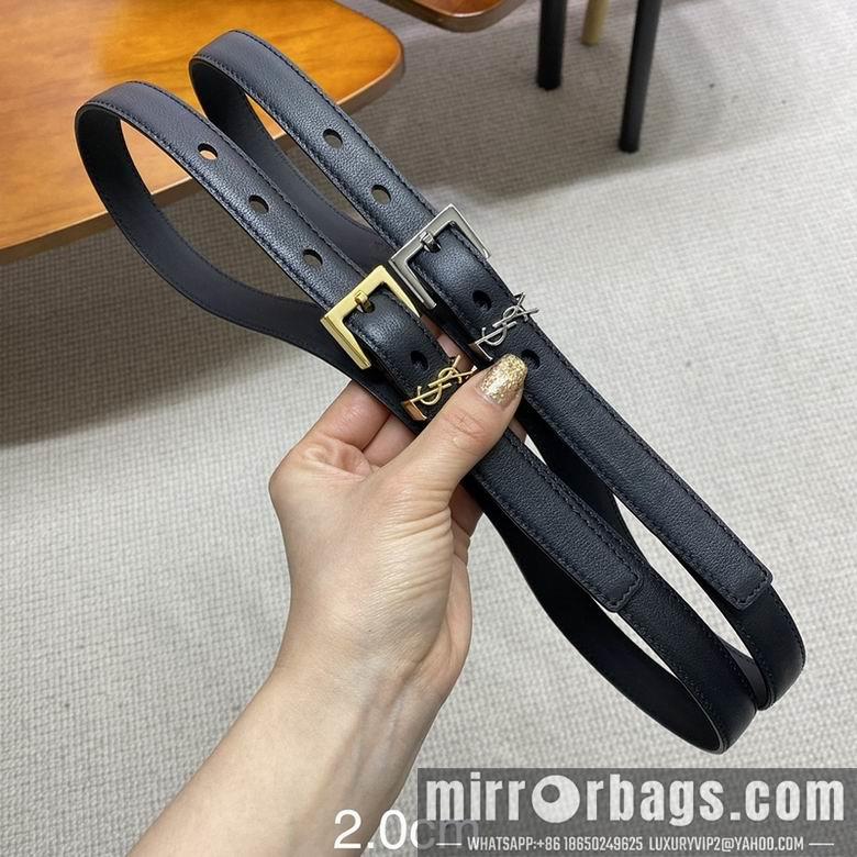 Replica YSL Belt 20mmX95-110cm 7D01