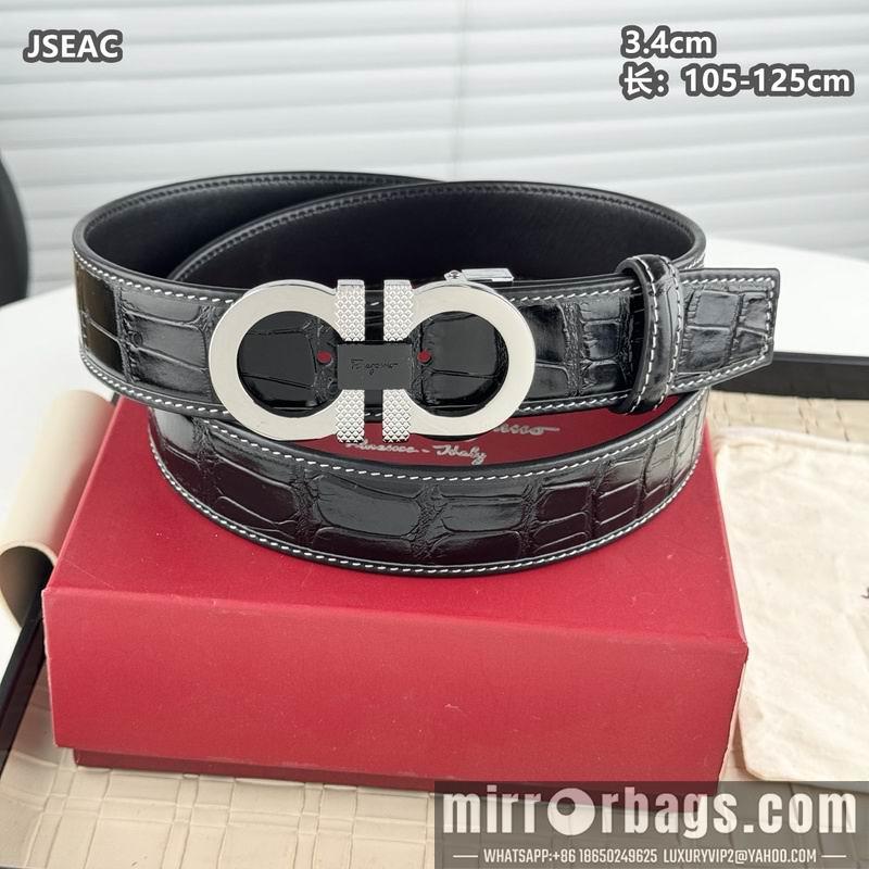 Replica Ferragamo belt 34mmX105-125cm 8L13