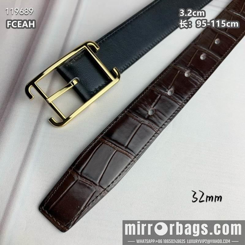 Replica Hermes belt 32mmX95-125cm 8L040804