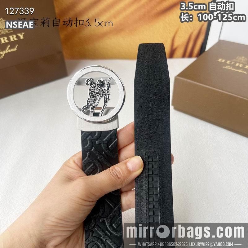 Replica Burberry belt 35mmX100-125cm 8L93