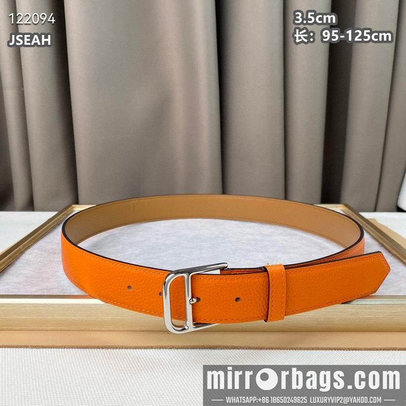 Replica Hermes belt 35mmX95-125cm 8L09