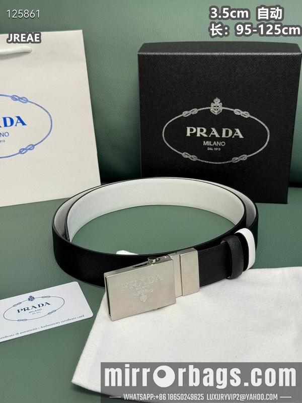 Replica Prada belt 35mmX95-125cm 8L51