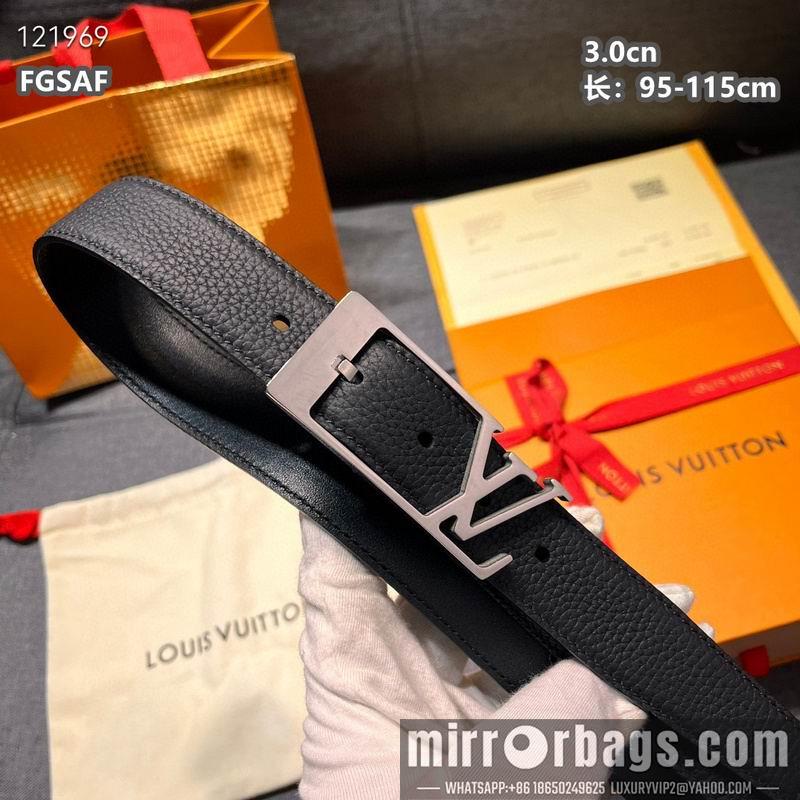 Replica LV belt 30mmX95-115cm 8L25