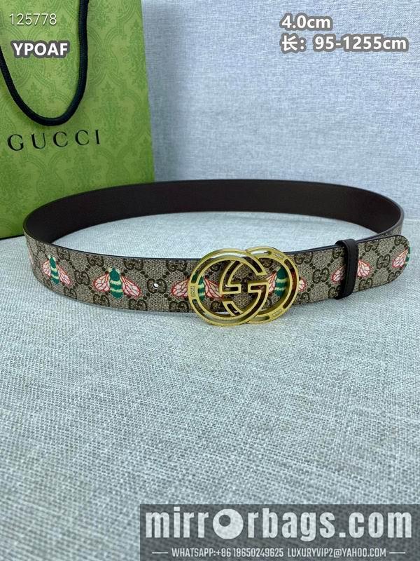 Replica Gucci belt 40mmX95-125cm 8L76