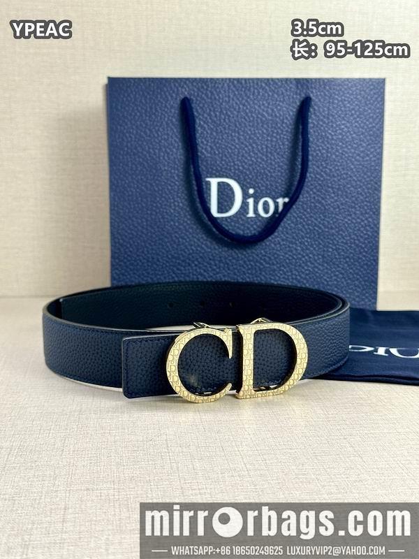 Replica Dior belt 35mmX95-125cm 8L37