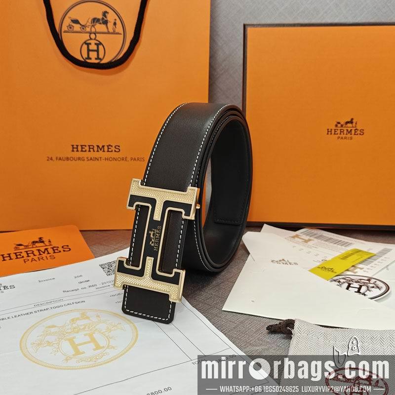 Replica Hermes belt 38mmX90-125cm lb02