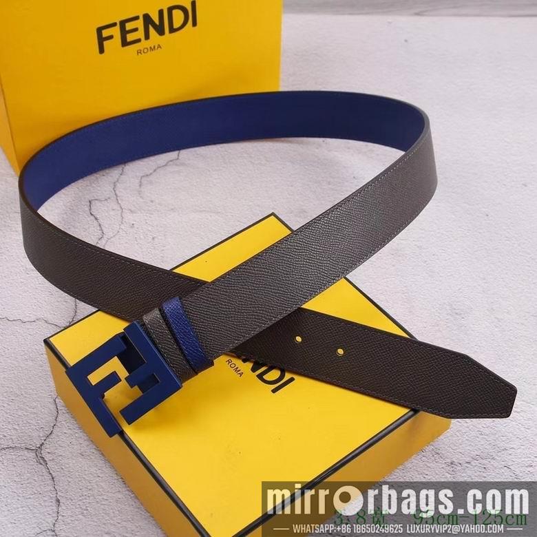 Replica Fendi Belt 38mmX95-125cm 7D91