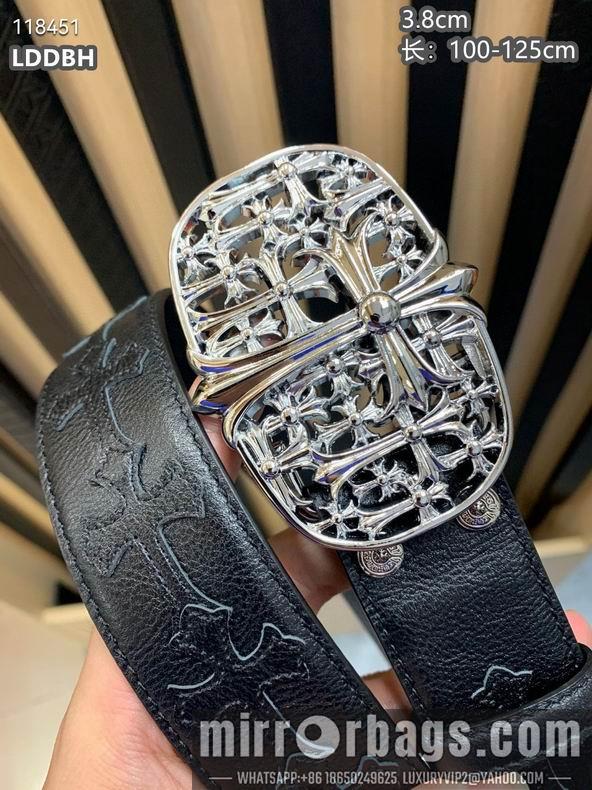 Replica Chrome Hearts belt 38mmX100-125cm 8L19