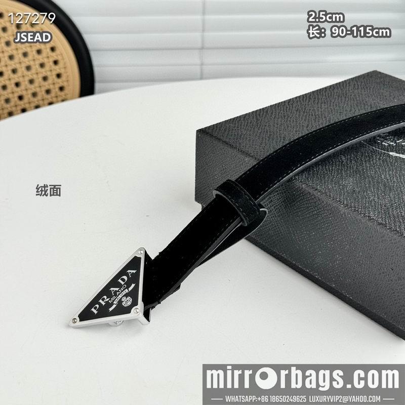Replica Prada belt 25mmX90-115cm 8L02