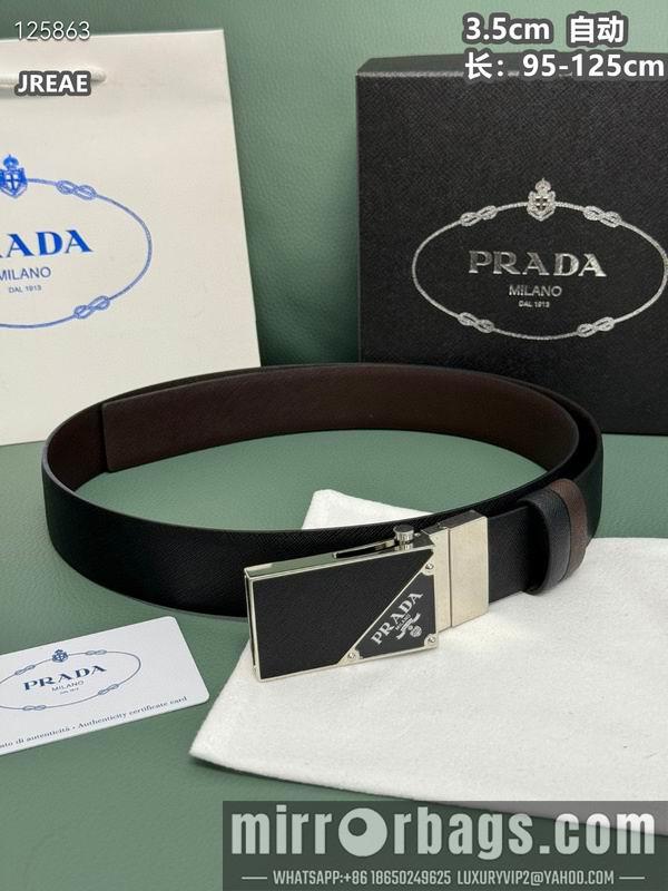 Replica Prada belt 35mmX95-125cm 8L50