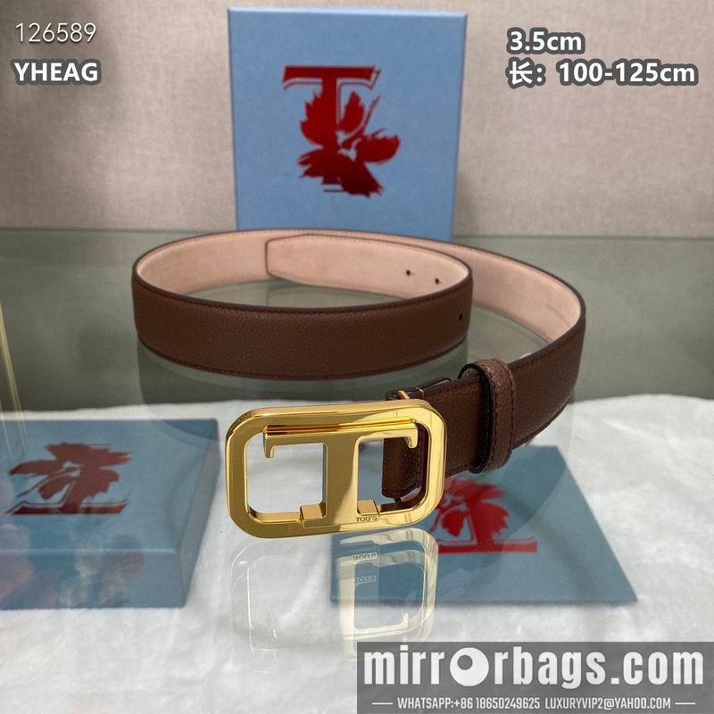 Replica Tod's belt 35mmX100-125cm 8L03