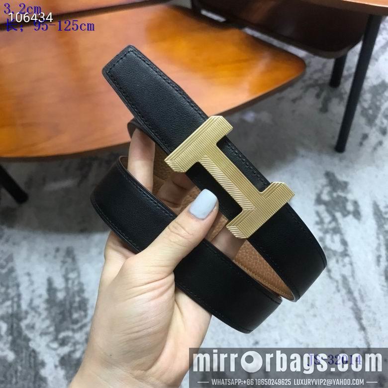 Replica Hermes Belt 32mmX95-125cm 8L02