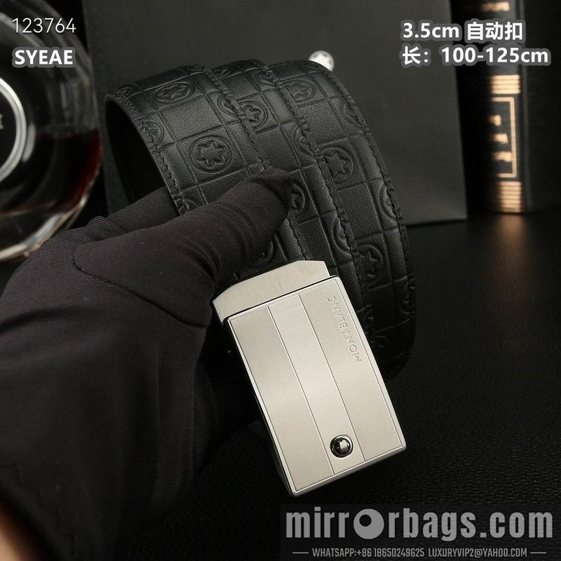 Replica Montlanc belt 35mmX100-125cm 8L58