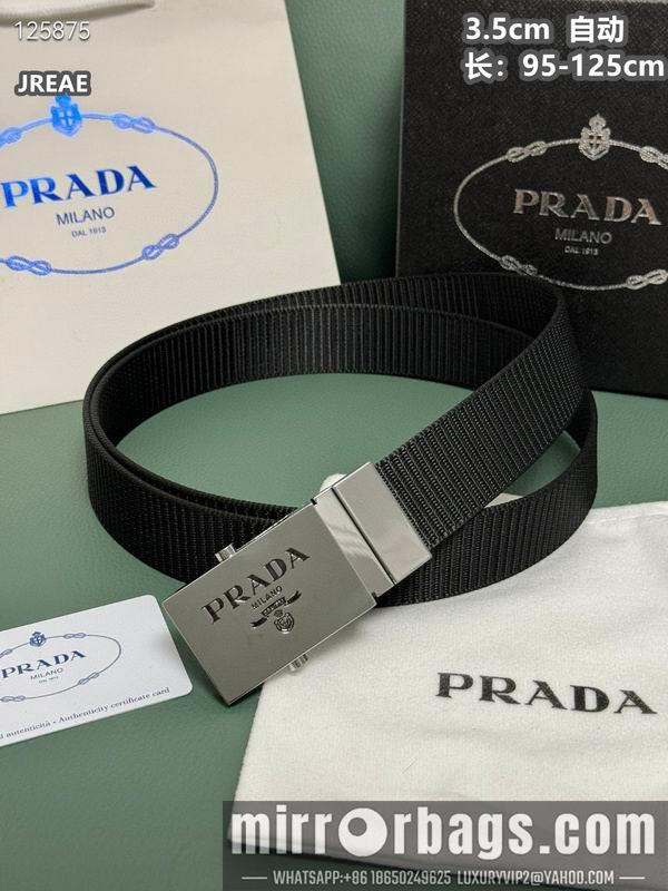 Replica Prada belt 35mmX95-125cm 8L47