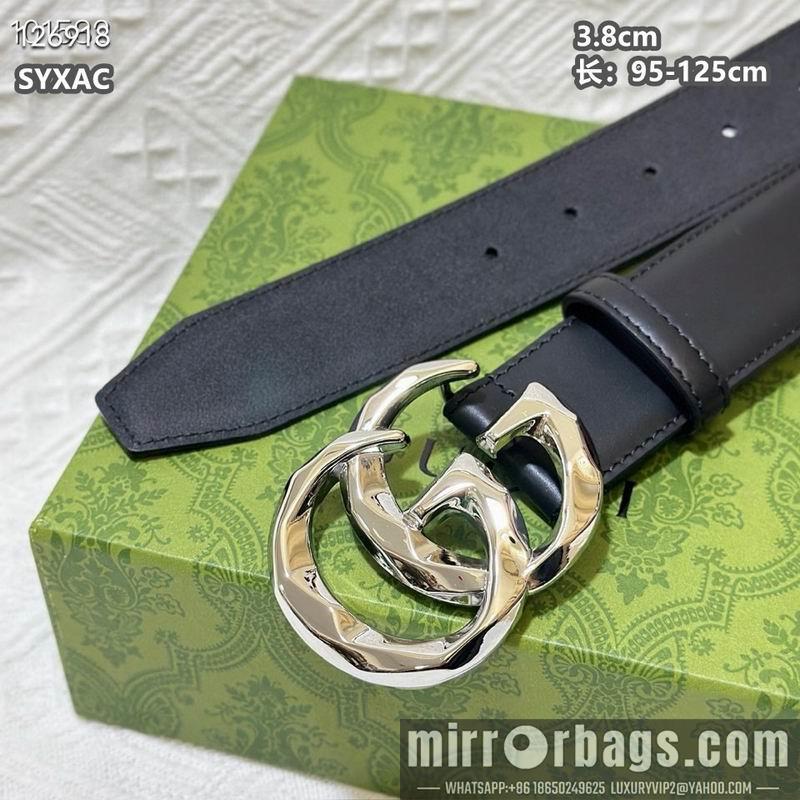 Replica Gucci belt 38mmX95-125cm 8L38