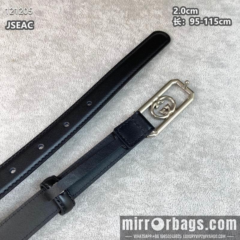 Replica Gucci belt 20mmX95-115cm 8L15