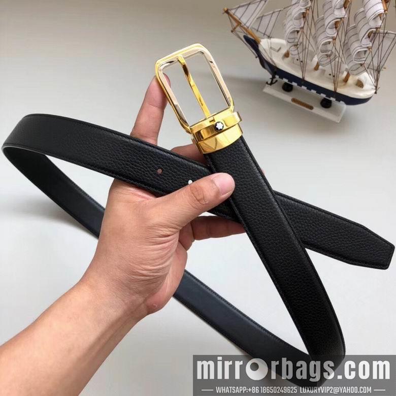 Replica Montblanc Belt 34mmX95-125CM 7D25