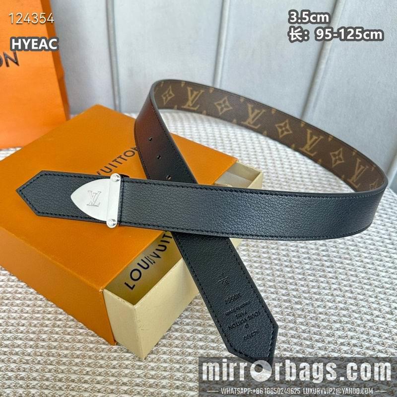 Replica LV belt 35mmX95-125cm 8L15