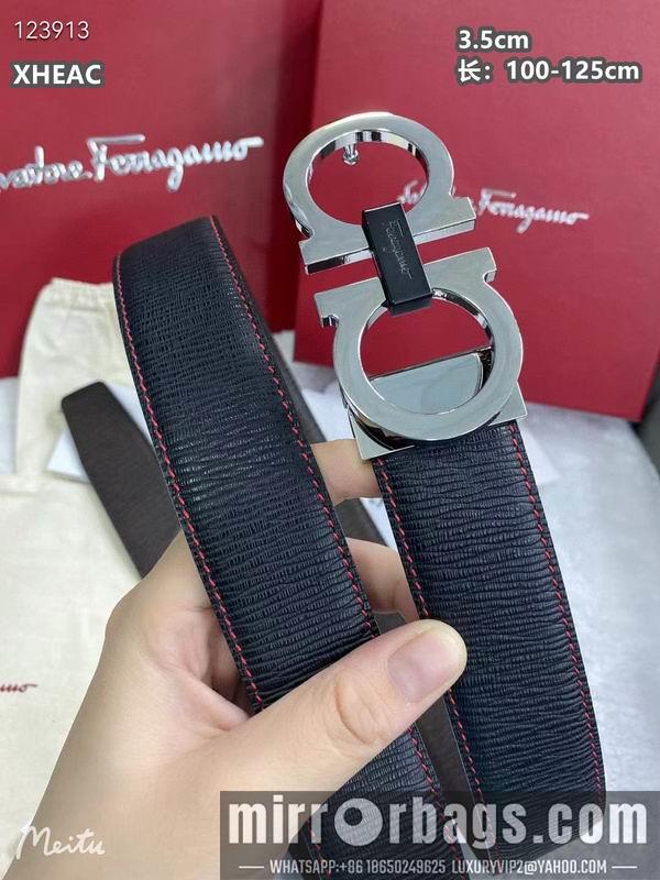 Replica Ferragamo belt 35mmX100-125cm 8L54