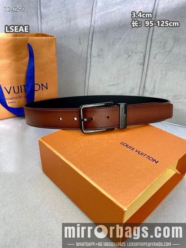 Replica LV belt 34mmX95-125cm 8L26