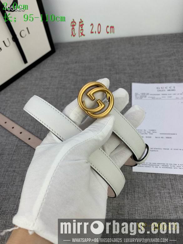 Replica Gucci belt 20mm 95-110cm 8L01