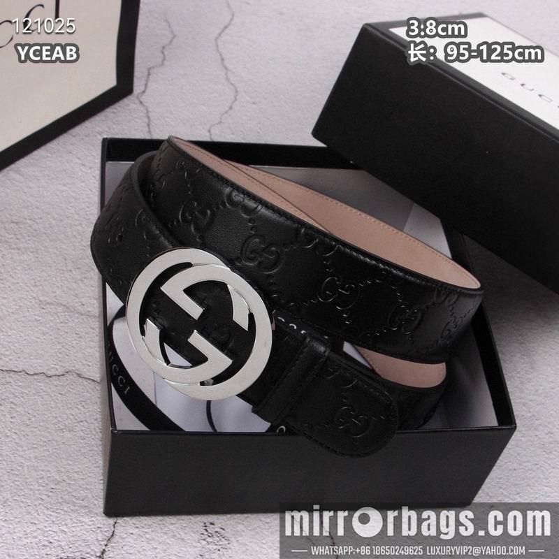 Replica Gucci belt 38mmX95-125cm 8L14