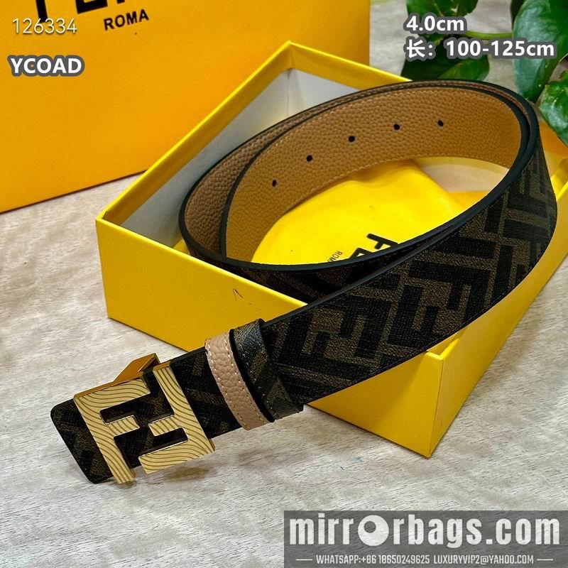 Replica Fendi belt 40mmX100-125cm  8L08