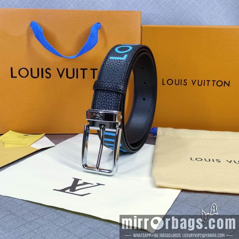 Replica LV belt 35mmX90-125cm lb01