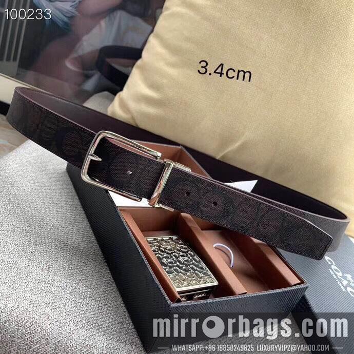 Replica Coach Belt 34mmX95-125CM 7d01