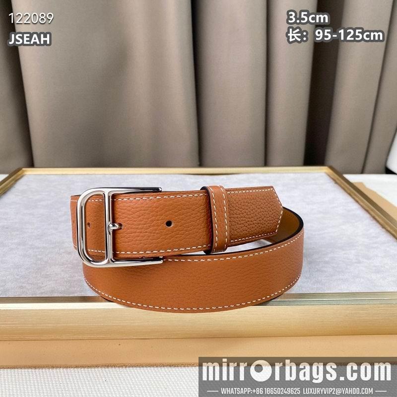Replica Hermes belt 35mmX95-125cm 8L09