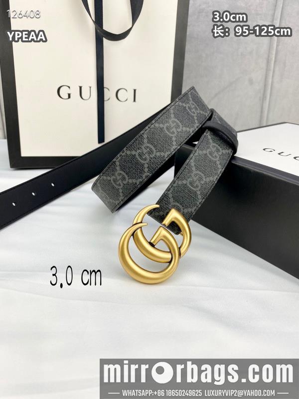 Replica Gucci belt 30mmX95-125cm  8L19
