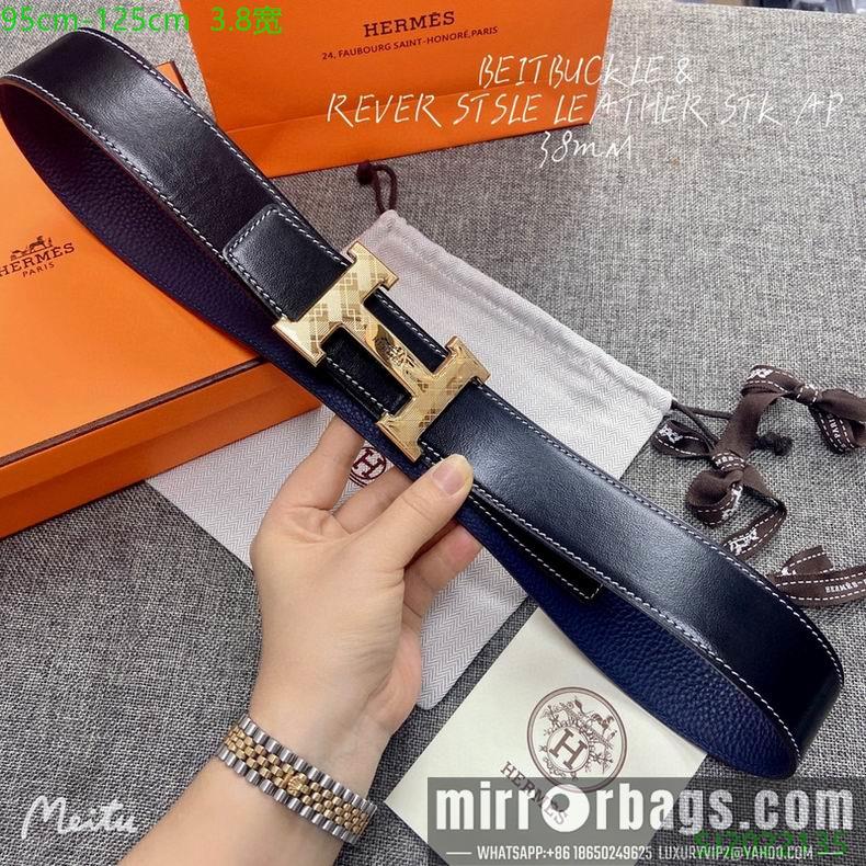 Replica Hermes Belt 38mmX95-125cm 7D119