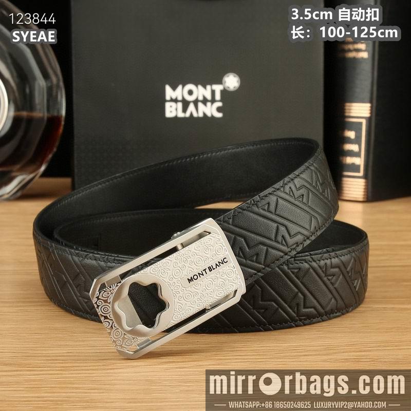 Replica Montlanc belt 35mmX100-125cm 8L57