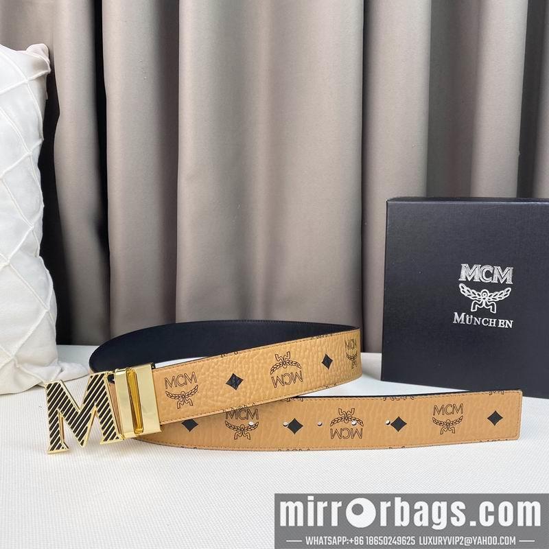 Replica MCM belt 38mmX95-125cm 7D06