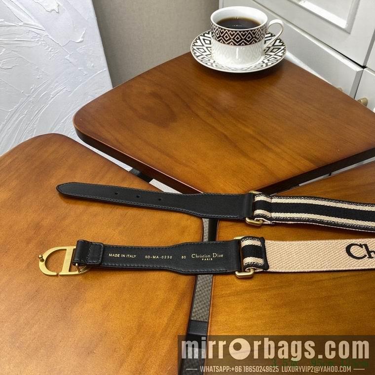 Replica Dior belt 35mmX95-125cm 7D02