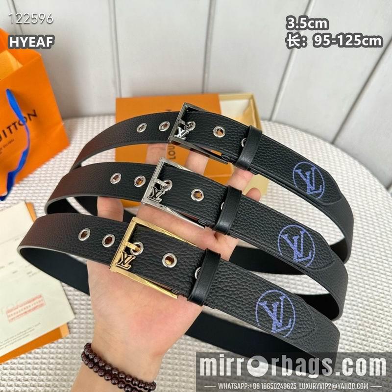Replica LV belt 35mmX95-125cm 8L35