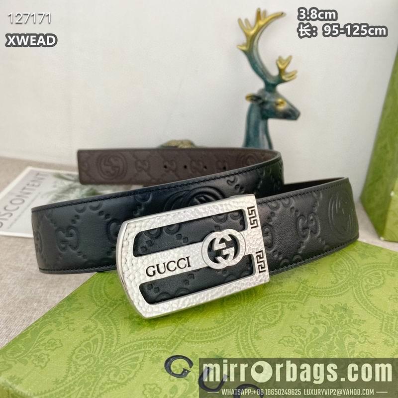 Replica Gucci belt 38mmX95-125cm 8L45