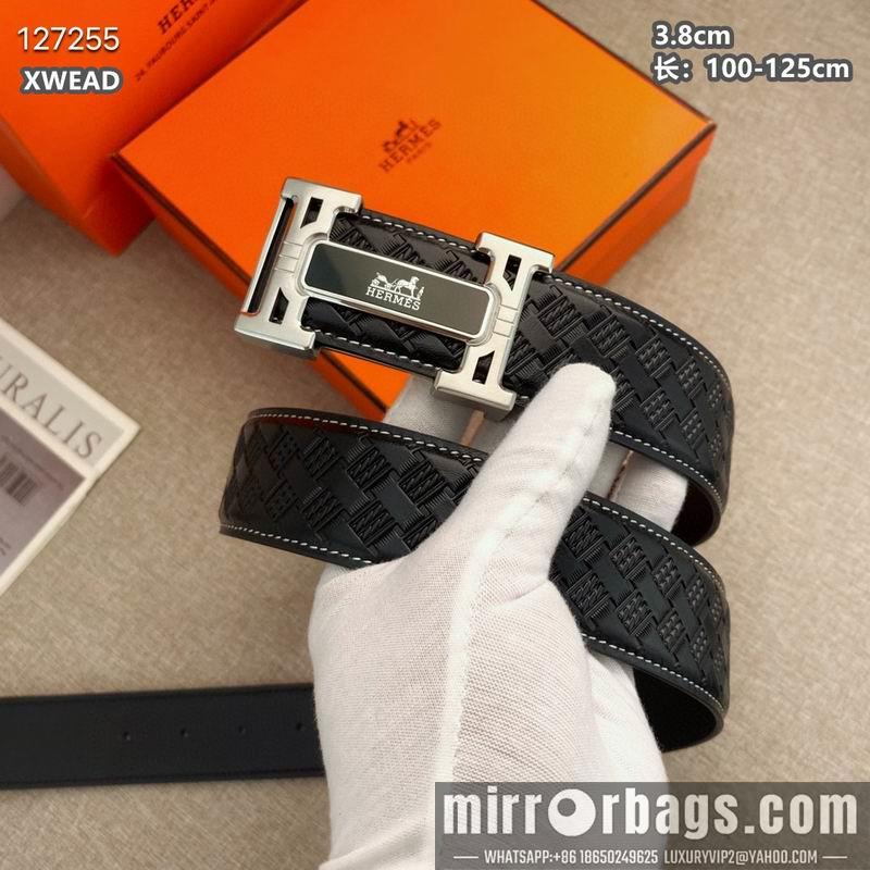 Replica Hermes belt 38mmX100-125cm 8L59