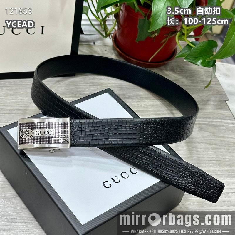 Replica Gucci belt 35mmX100-125cm 8L63